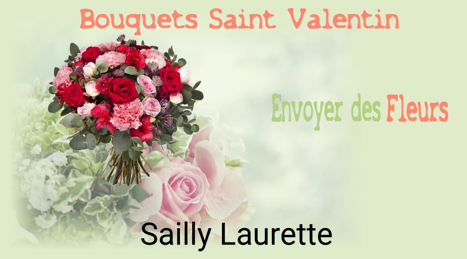 Roses de Saint-Valentin livrées à Sailly-Laurette